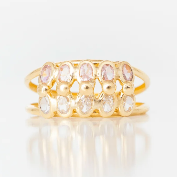 Pieza suelta: anillo de oro 18k.