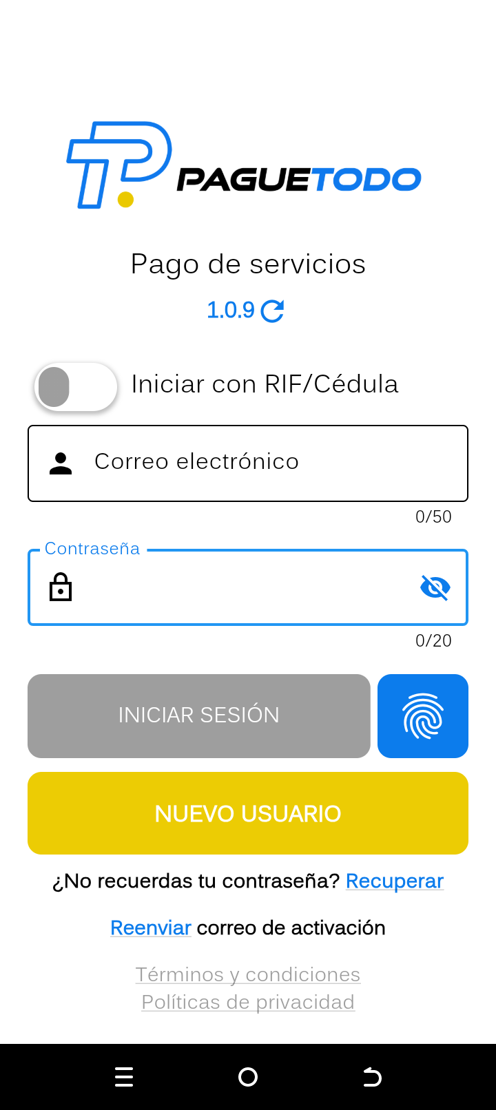 Paguetodo Website